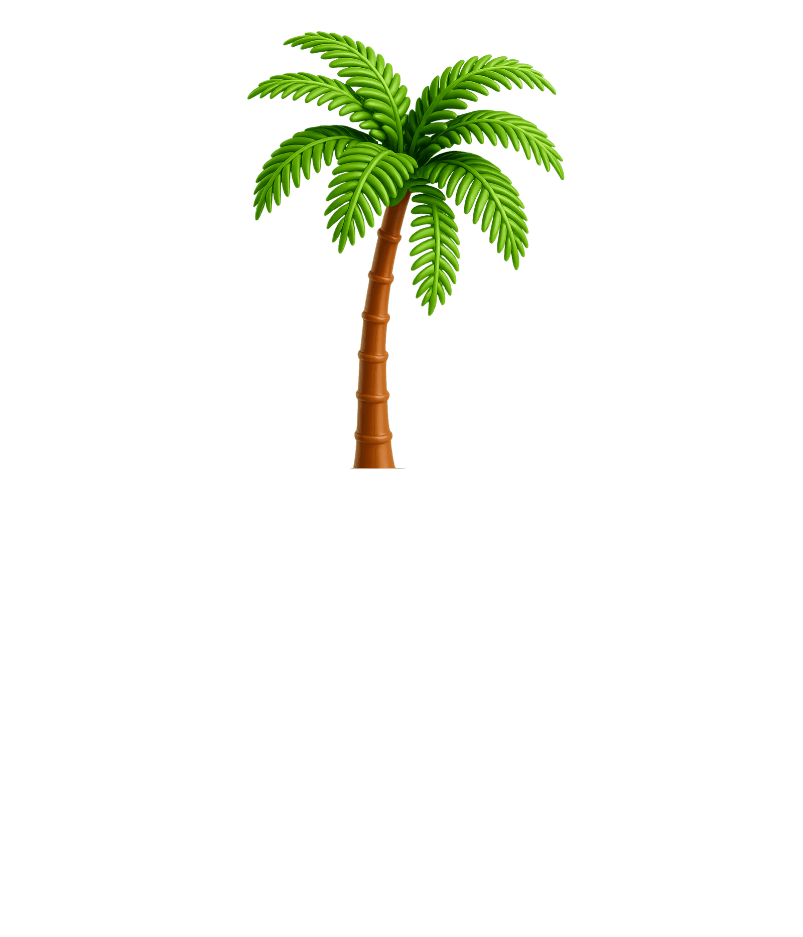 Dekoracijska slika palme